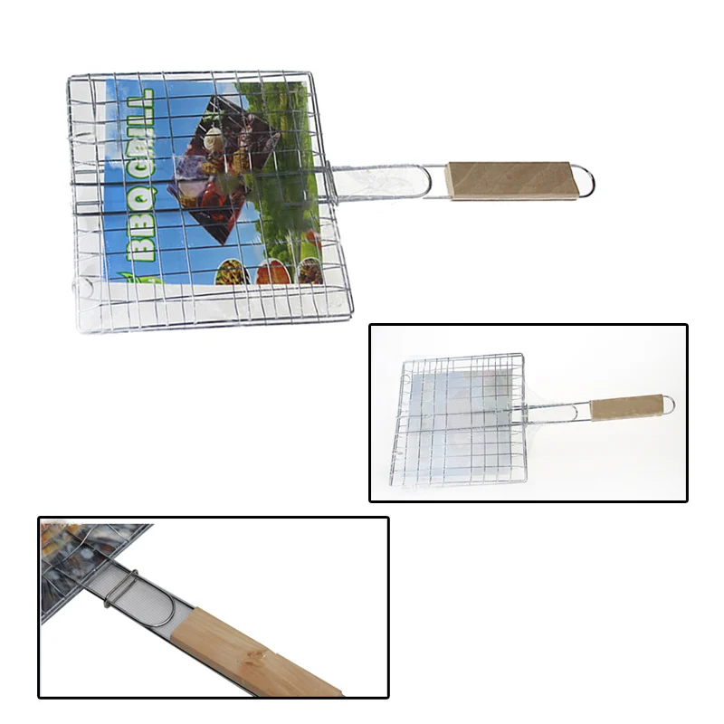 Антипригарная стойка из нержавеющей стали для барбекю инструменты стейка