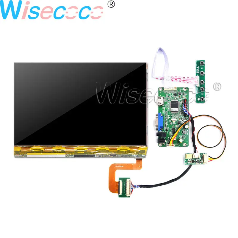 ЖК-дисплей Wisecoco 10 1 дюйма 2K 2560*1600 HDMI VGA LVDS 51 контактный разъем плата драйвера для