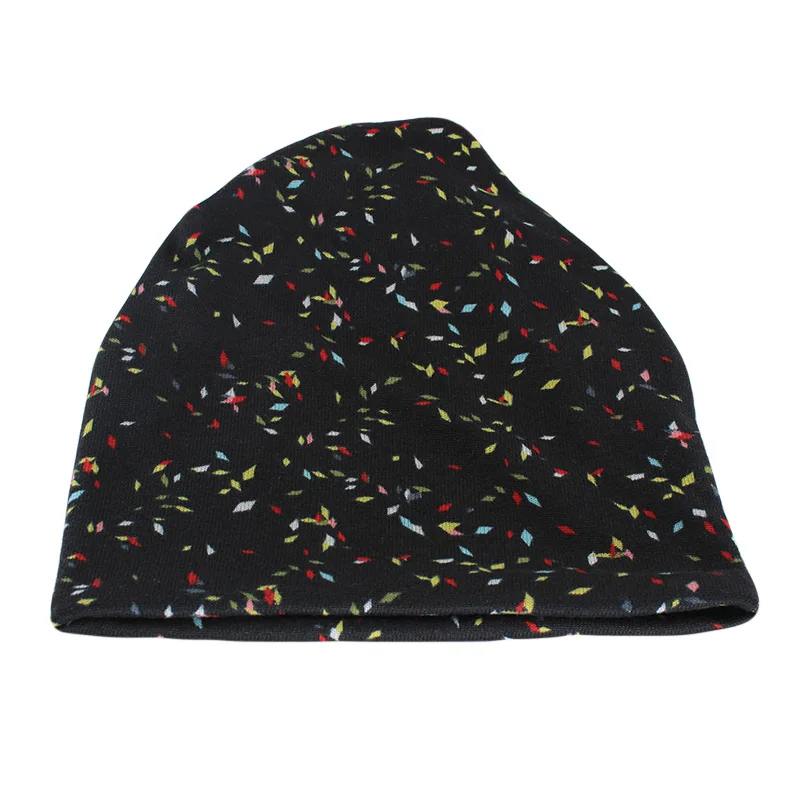 HLEISXI новые модные женские шапки Skullies весна осень теплая шапка шарф два
