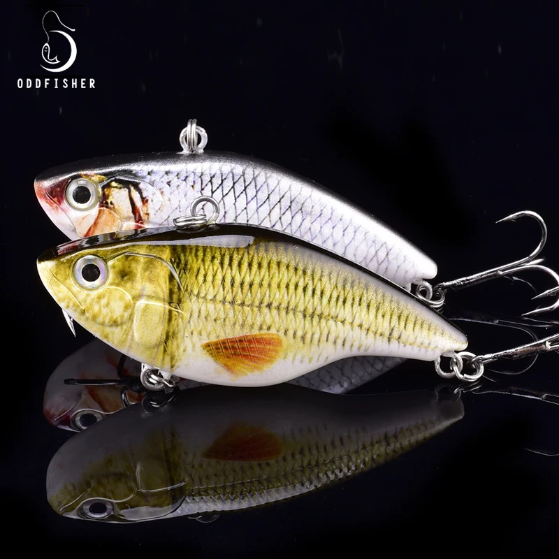 Оригинальные Oddfisher YR44 рыболовные приманки наживки VIB вибрационные жесткие снасти