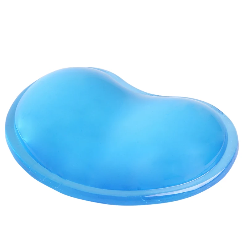 Translucent Gel Silicone Wavy Mouse Pad Wrist Rest Support For Computer Laptop | Компьютеры и офис