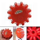 Магнитный аварийный светильник водить автомобиль светодиодный стробоскоп SOS Безопасность Предупреждение ночной Светильник s придорожной на открытом воздухе мигающая лампа с одной главной балкой с крючком