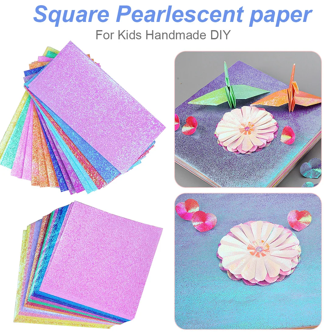 50 шт./компл. цветные бумаги для детей ручная работа скрапбукинг крафтовое