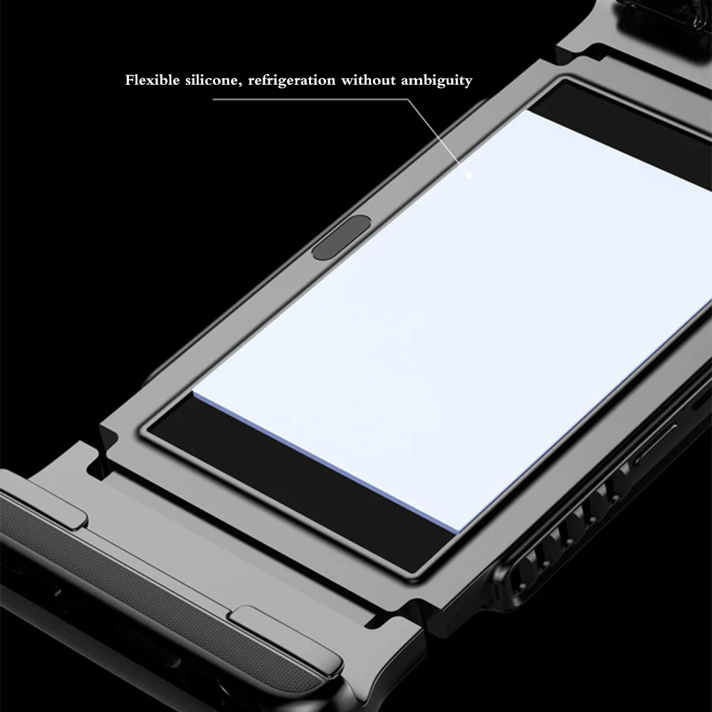 

Mobile Phone Cooler Handheld Radiator Grip Support for Gaming Live Broadcast for PUBG Phone Cooling Fan Holder Heatsink Stand