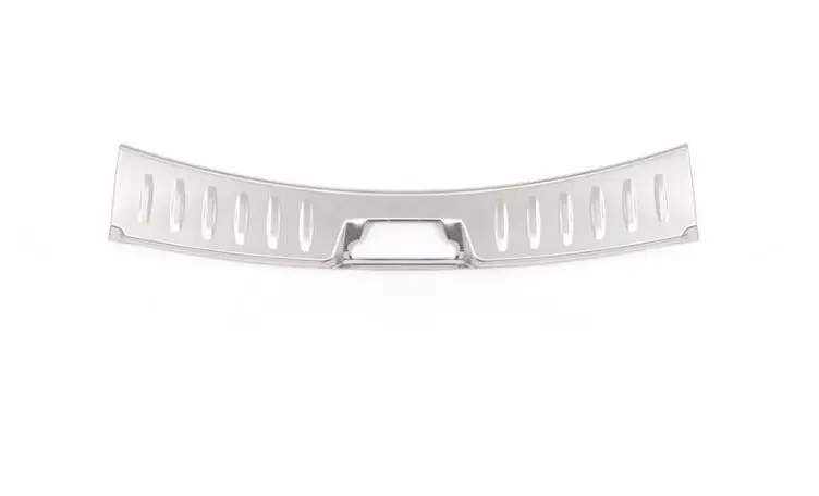 For Jaguar E-PACE EPACE 2018 Stainless Steel Back Silver Car Rear Inner Bumper Plate Cover Trim |