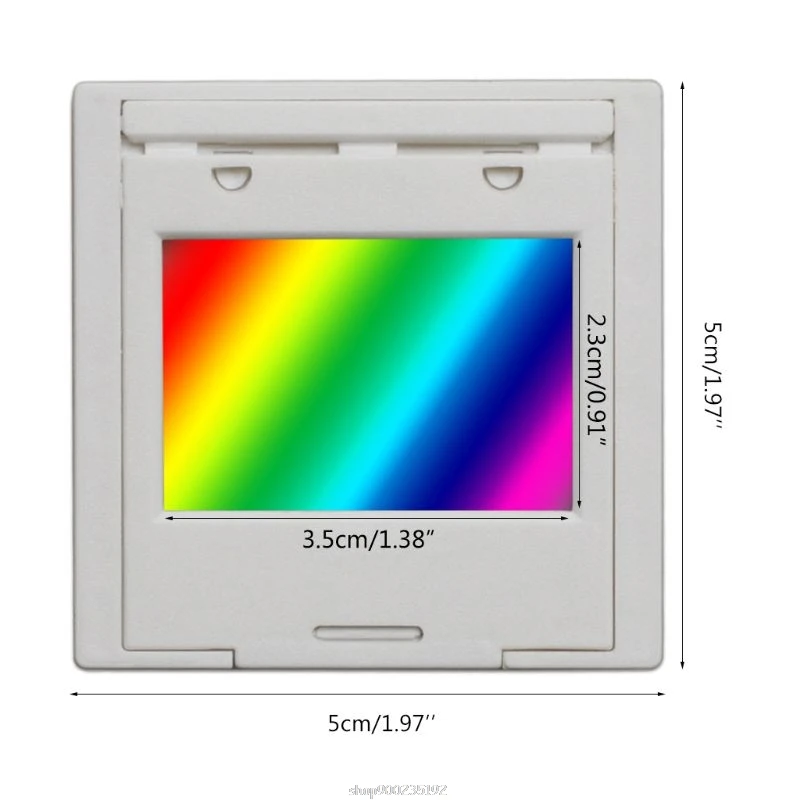 Дифракционная решётка 50/100/300/600 линии 2 мм прибор для измерения оптической