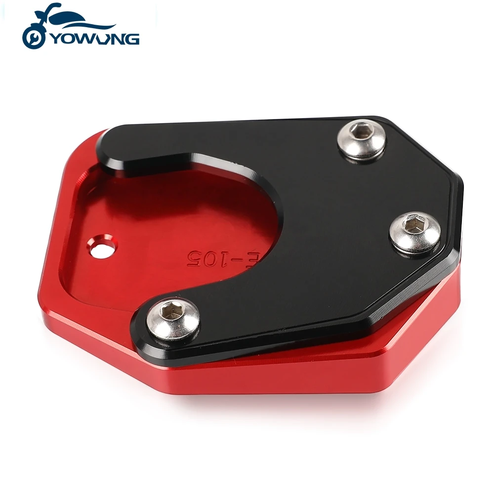 Для HONDA CB150R CB300R CB300F CBR500R CB400 CB600F CB900F HORNET стопы боковая стойка Pad пластины подставки