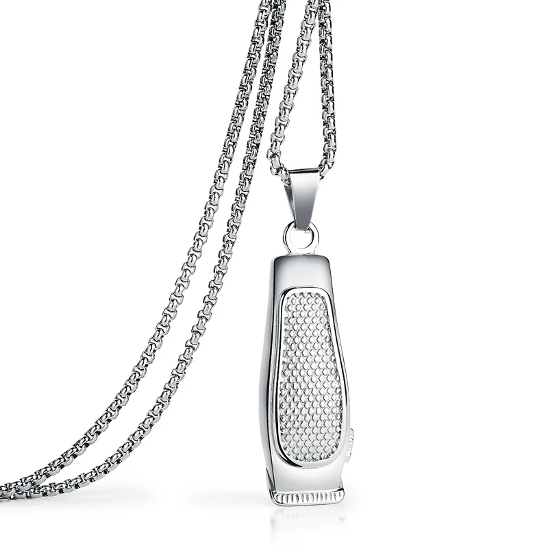 Valily Jewelry Для мужчин's Парикмахерская кулон Цепочки и ожерелья Нержавеющая сталь