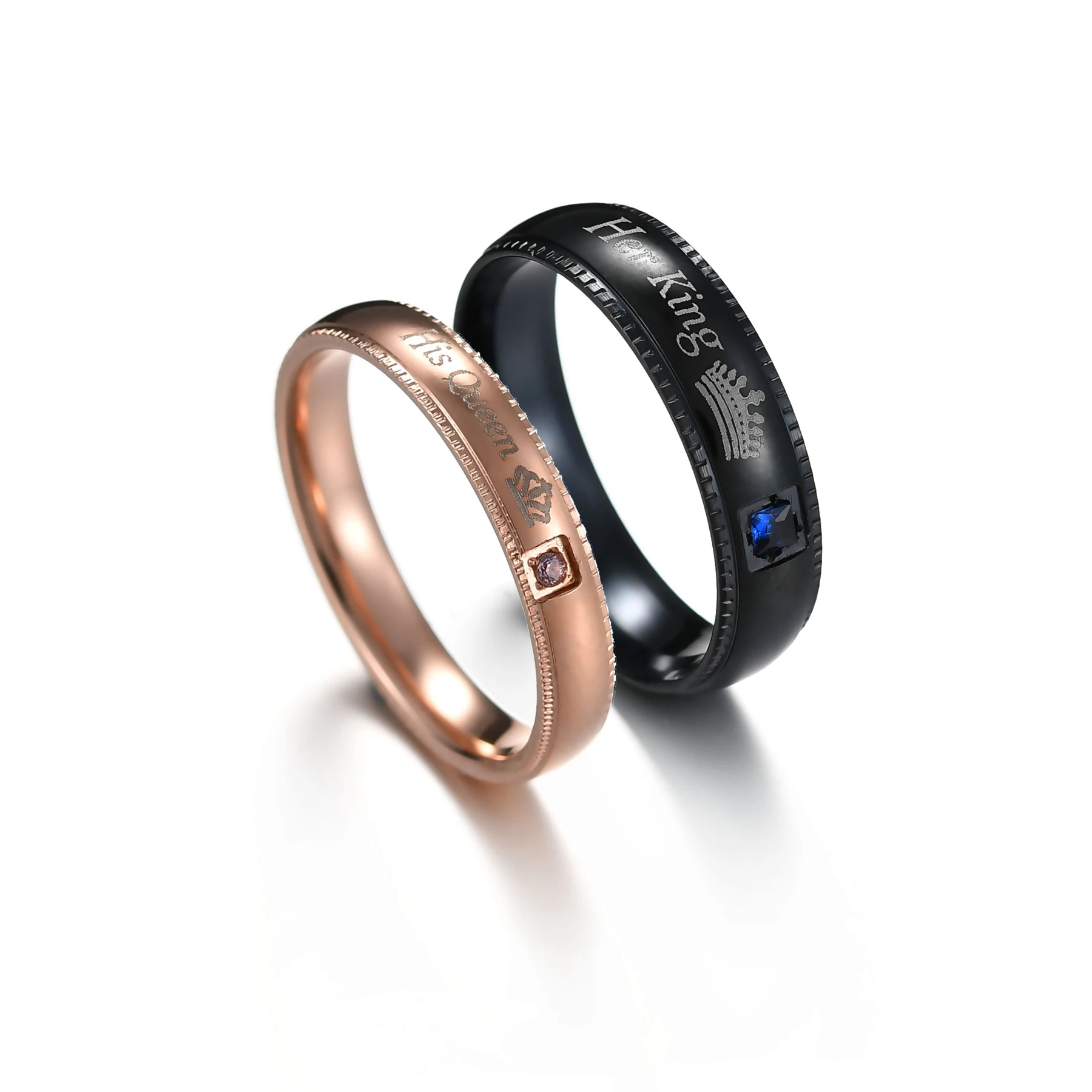 Новое циркониевое кольцо Diamon персональный модный дизайн парные влюбленные