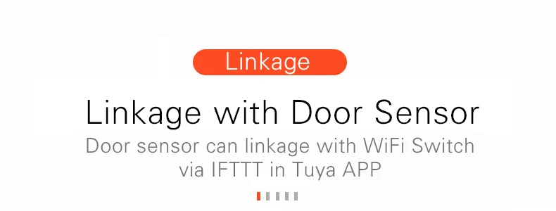Умный дом WiFi датчик для двери умный контроль работа с alexa google домашняя сигнализация Безопасность