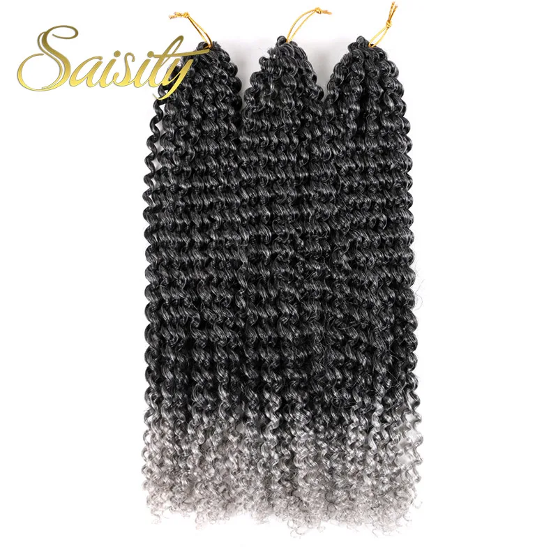 Saisity Ombre Crotchet волосы страсть Весна Твист Синтетические накладные волокна