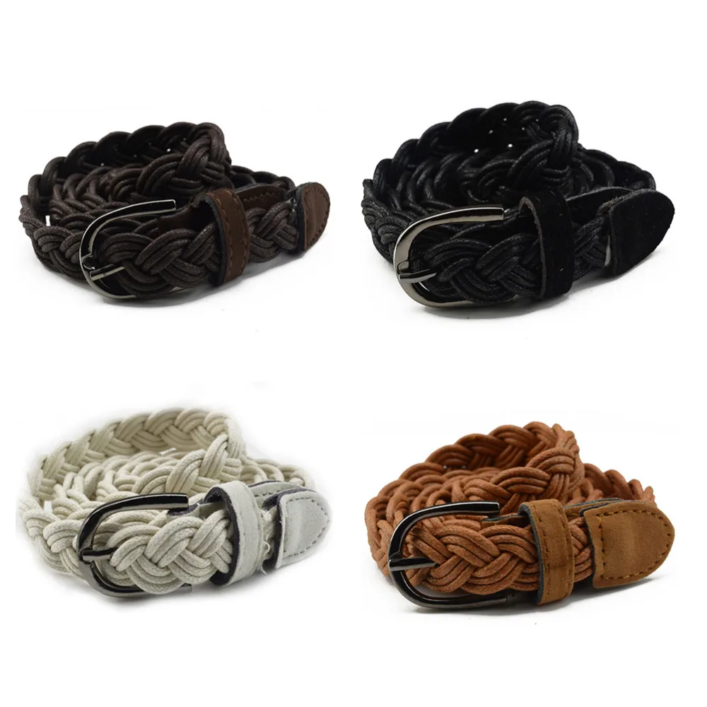 

Женская обувь в винтажном стиле; На каждый день с поясом с оплеткой и застежкой на поясе декоративные тканый пояс для женщин подарок украшен...