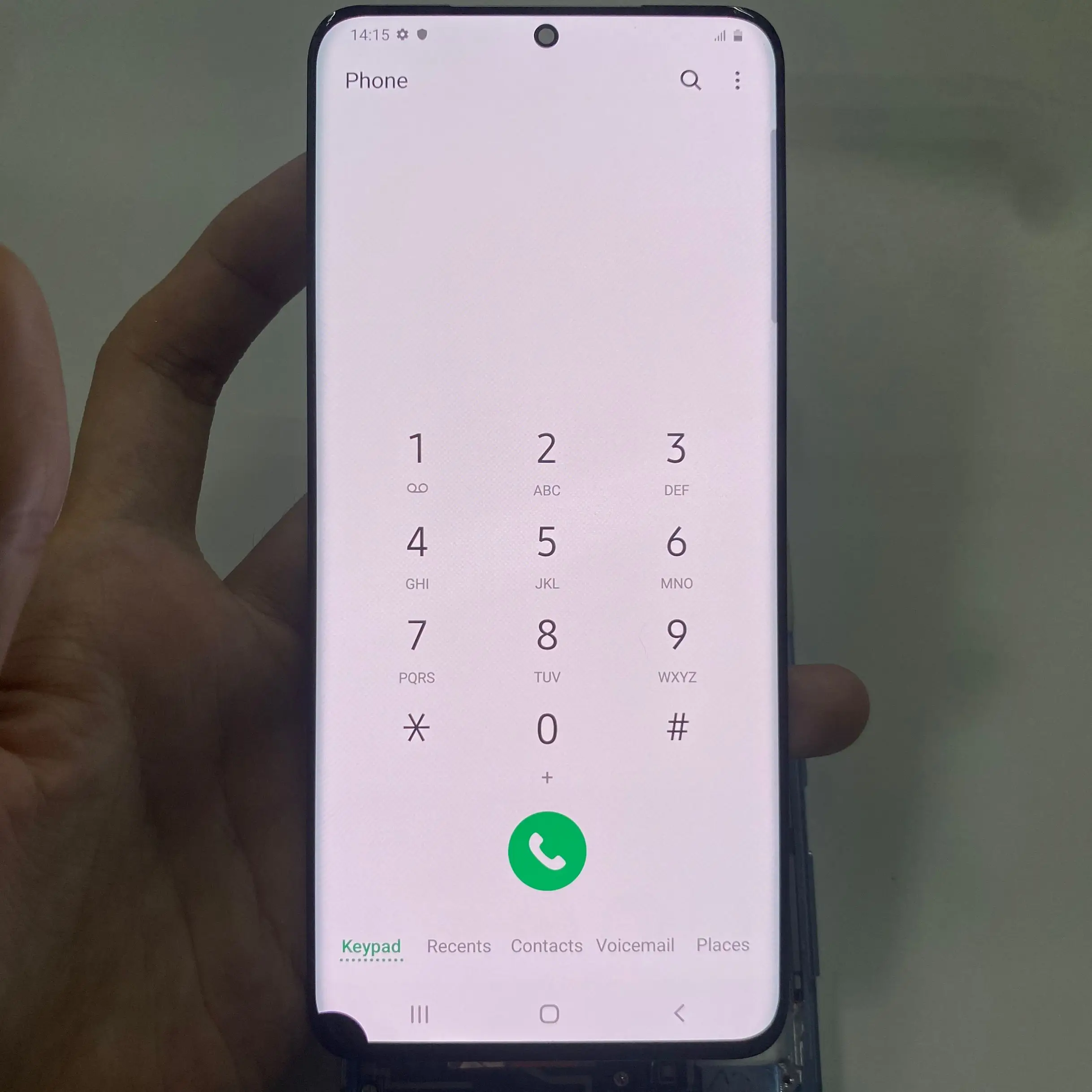 Оригинальный дефект с точечной линией одиночная распродажа ЖК-дисплей S20 для Samsung