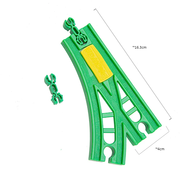 GREEN TRACK A TBKJOYS деревянные железнодорожные дорожки, аксессуары для железной дороги, все виды деревянных дорожек, различные компоненты, развивающие игрушки - Цвет: GREEN TRACK A