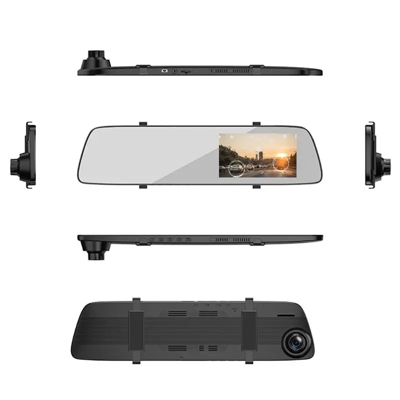 Автомобильный видеорегистратор зеркало заднего вида Anytek A5 + камера Full HD 1080P Ultra