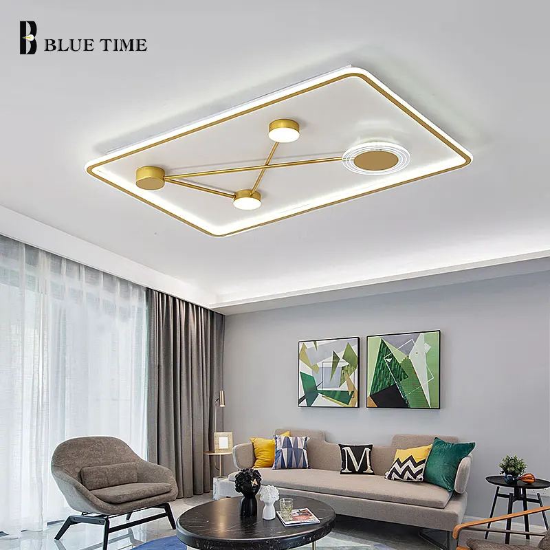 Современный светодиодный потолочный светильник Домашний Светильник люстра фойе