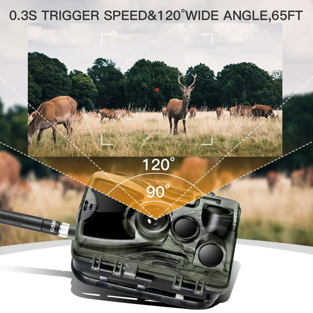 

Suntekcam Hunting Trail Camera HC-801M 2G Photo Traps Wildlife Hunter Game Camera Scout Infrared Therma camera chasse