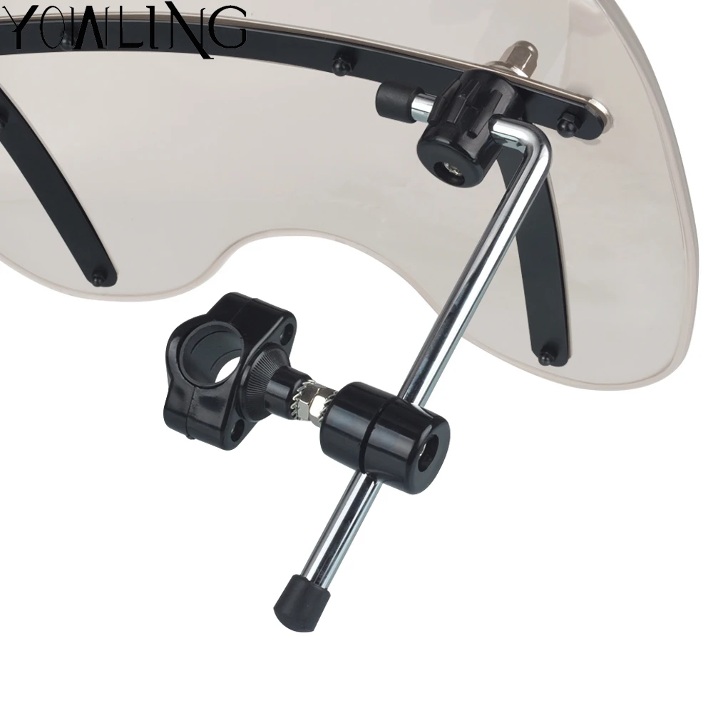 

Motorcycle Windscreen Windshield Screen Smoke Lens Deflector For XL883 1200 X48 Yamaha Suzuki Honda Triumph BREVA 750 1100 MGX21