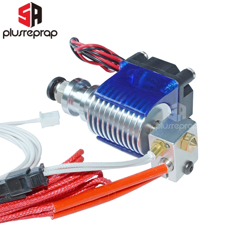 Модернизированный V6 J head Hotend Уэйд/Боуден экструдер с нагревателем M3 винтовой