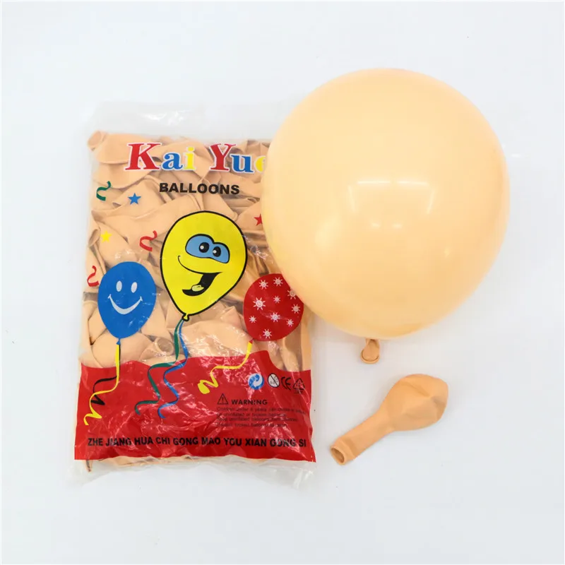cream yellow 50 шт 10 дюймов 2,3 г латексные шары Макарон цветные свадебные украшения балоны детский день рождения День Святого Валентина декоративный шар - Цвет: cream yellow