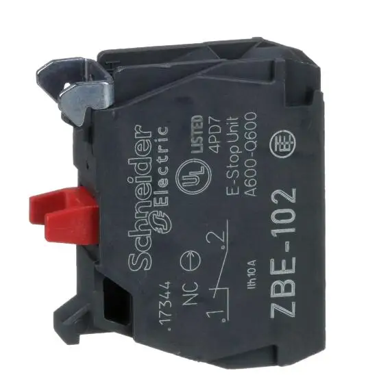 ZBE102 ZBE-102 одноконтактный блок серебряный сплав винтовой зажим 1 NC | Обустройство