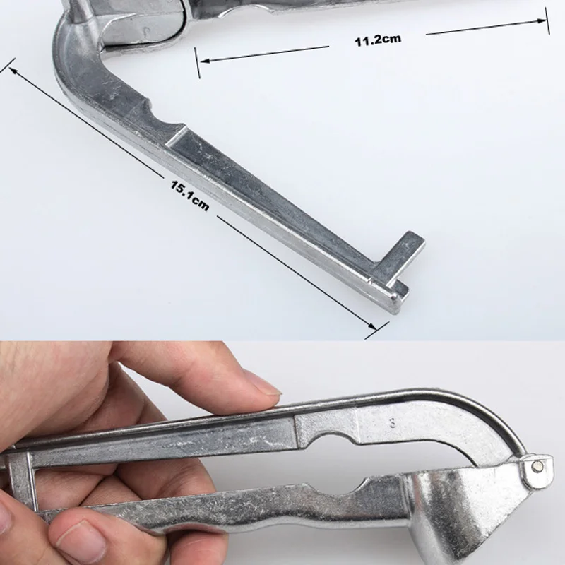 Чесночный имбирный пресс дробилка из алюминиевого сплава кухонный инструмент