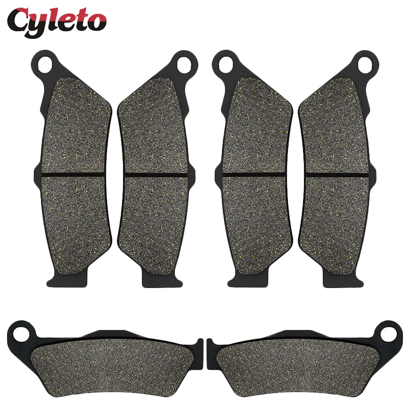 Передние и задние тормозные колодки Cyleto для мотоциклов KTM 950 Adventure S 950R Superenduro 02-08 990