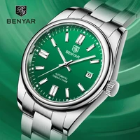 benyar watches men mechanical watch top brand luxury sports automatic watch men 100m waterproof business clock montre homme 2022