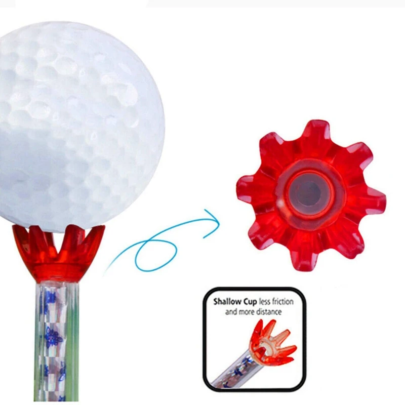 

New Sale Magnetic Golf Tees 80mm Durable 360 Degree Rotation Tees for Men Women Golf Practice Training