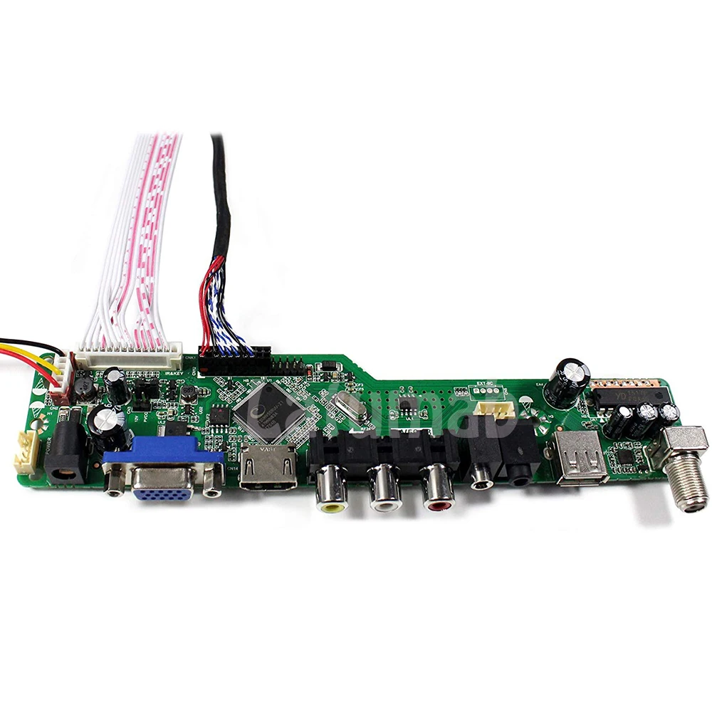 Новый комплект Latumab ТВ + HDMI VGA USB плата драйвера ЖК-экрана со светодиодной