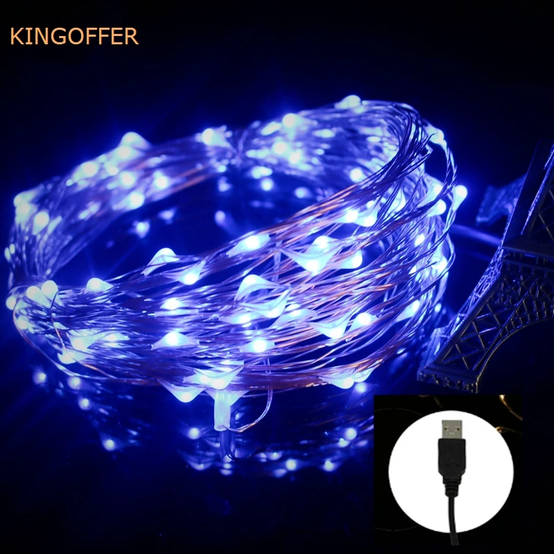 Гирлянда светодиодная уличная с USB 5/10/20/5 В|string led lights|light 10mled string lights |