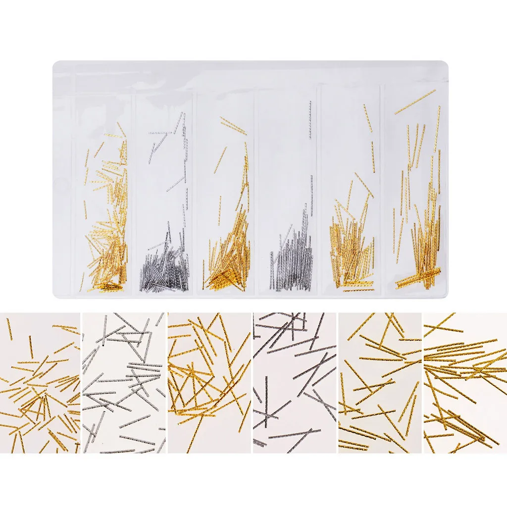 1 пакет золотые украшения для дизайна ногтей аксессуары Дизайн ювелирные изделия