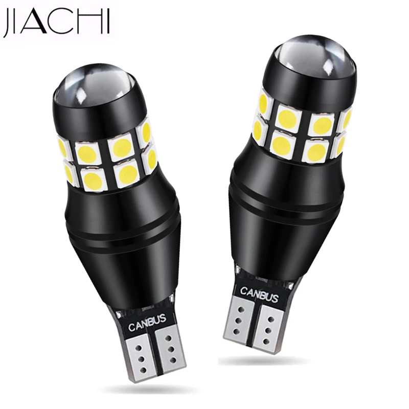 JIACHI 100 шт. T15 светодиодный T16 W16W 921 3030SMD 20 чипов Canbus OBC безошибочный резервный