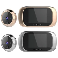 hd door viewer long standby video intercom infrared motion sensor night vision camera door bell home security camera