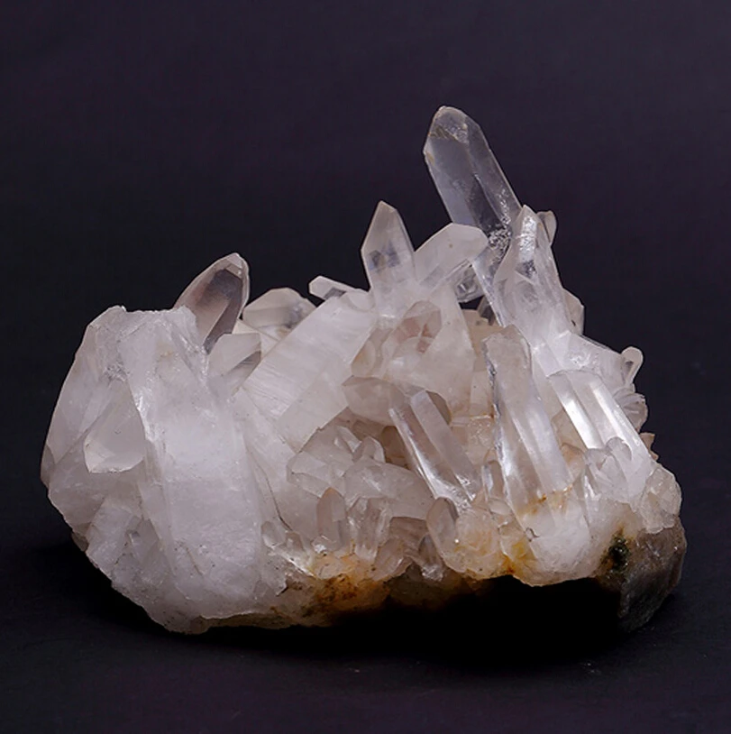 --- 522 + натуральный белый кристаллический кластерный радиационный домашний Декор