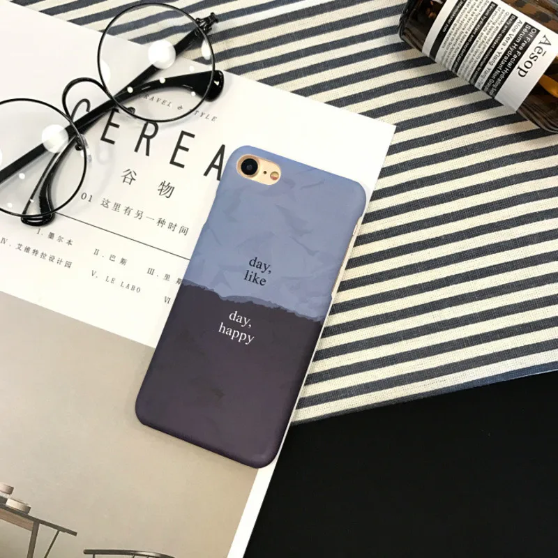 Colorblock macarons phone case for iPhone X XS XR XSMax 8 7 6 6S PluS matte half pack water protection cover |