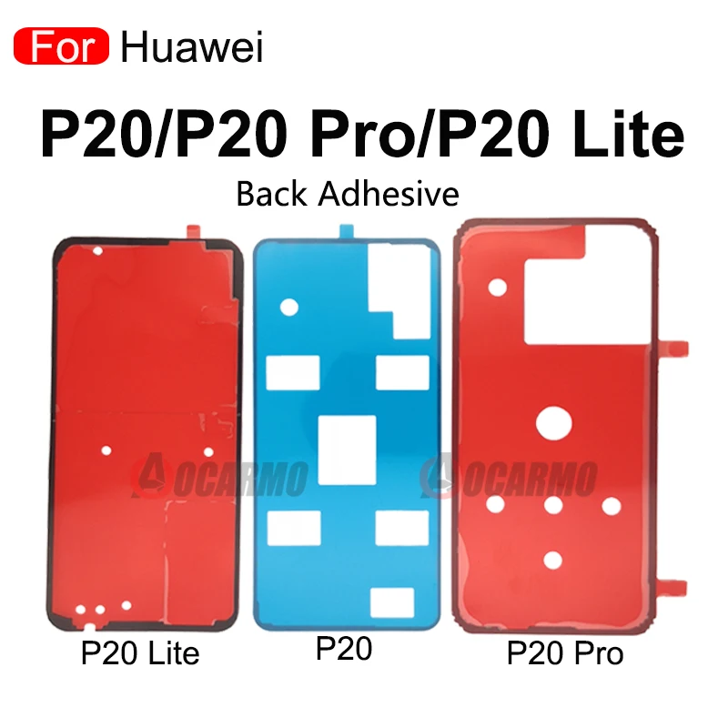 Для Huawei P10 P20 P30 Lite задняя крышка клейкая наклейка лента для P40 Pro | Мобильные