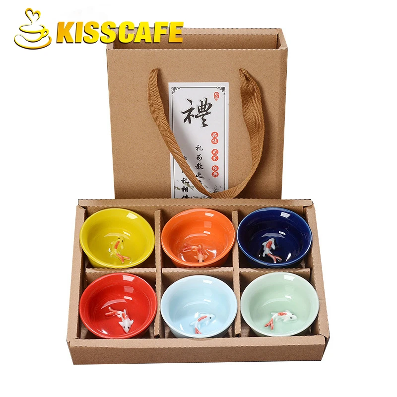 Оригинальная китайская керамическая чайная чашка ледяная треснувшая для