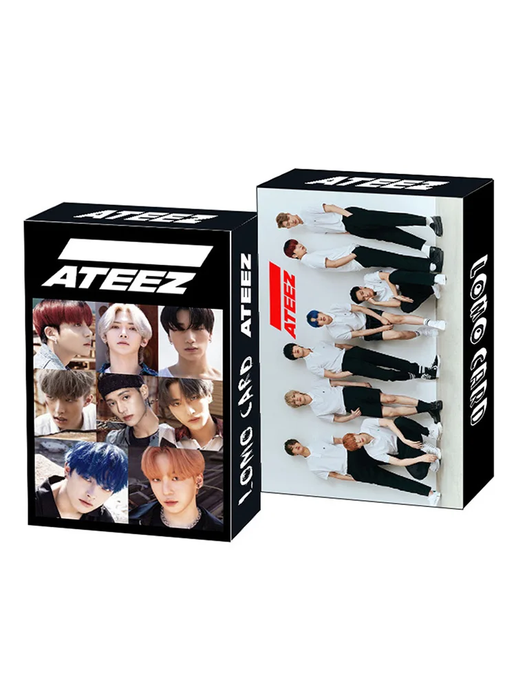 30 шт./компл. kpop ateez izone seventeen itzt lomo card nct monsta x Альбом Плакат hd Фотокарта k-pop карты |