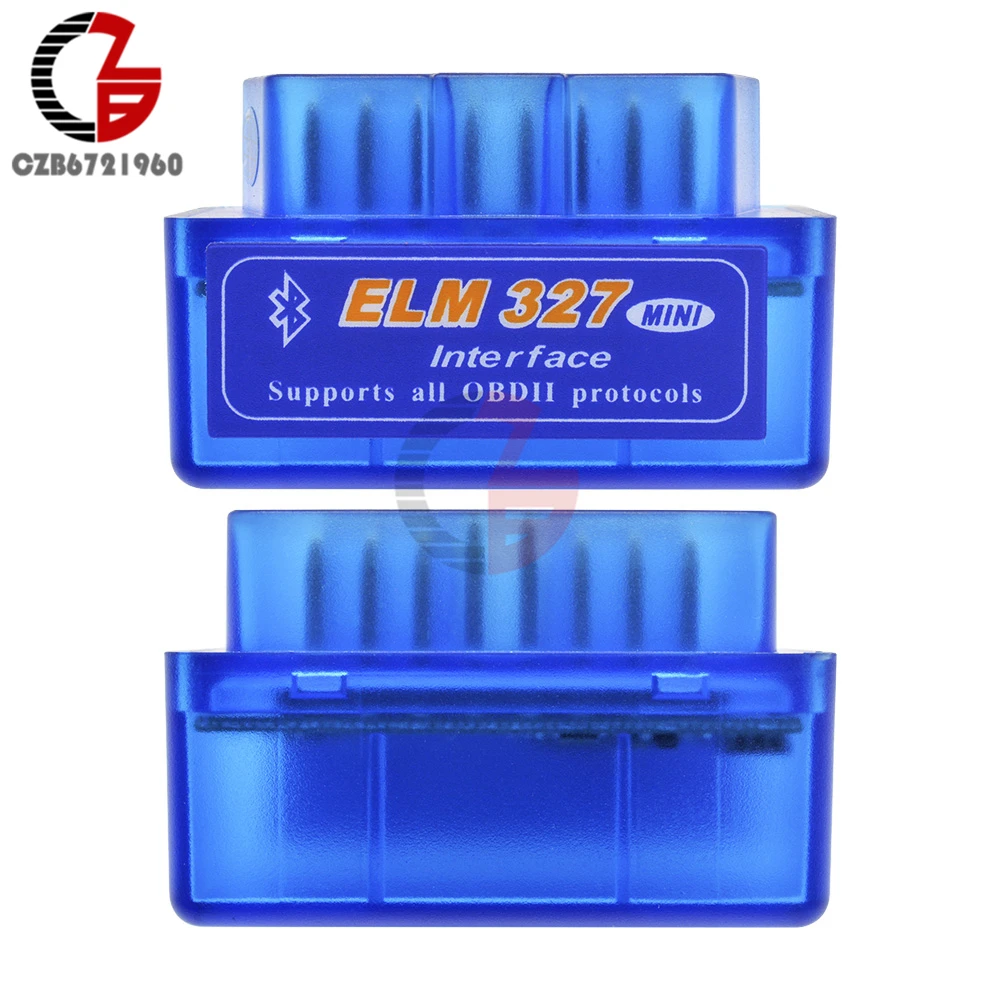 Мини ELM327 V2.1 OBD-II OBD2 Bluetooth диагностический авто интерфейс сканер Код считыватель сканирующий инструмент для Android ПК