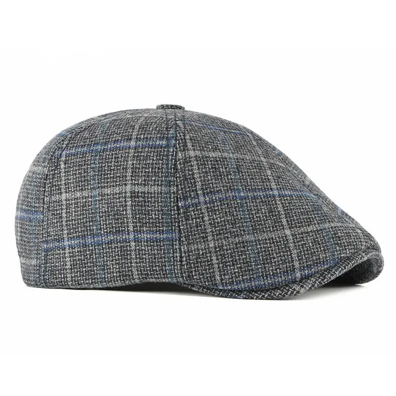 UK мужская плоская кепка берет елочка Newsboy Bakerboy шляпа Gatsby Peaky Blinders Boina Hombre
