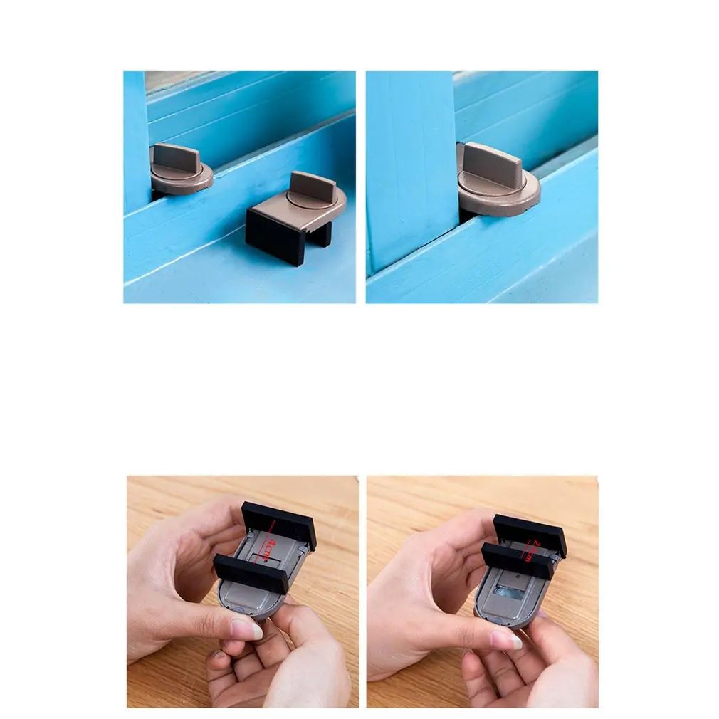 

Security Anti-theft Sliding Window Sash Plastic Steel Aluminum Catch Lock