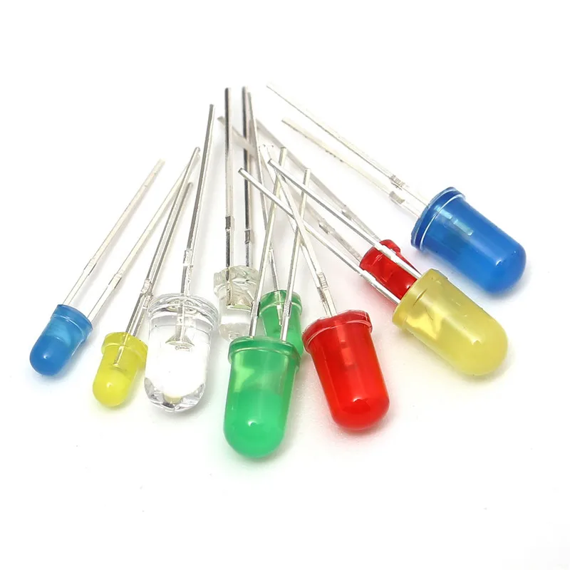 375 шт./лот 3 мм 5 светодиодный светильник излучающий диод сделай сам ing красный