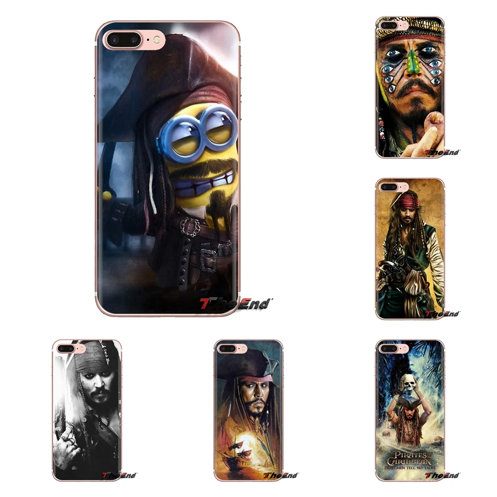 Чехол для телефона с изображением персонажа фильма Пираты Карибского моря