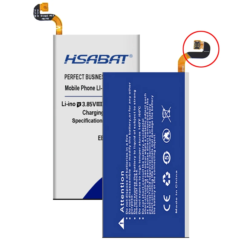 HSABAT EB-BG955ABA 4300 мА/ч, Батарея для samsung GALAXY S8+ G9550 S8 плюс S8Plus SM-G9 SM-G955 G955