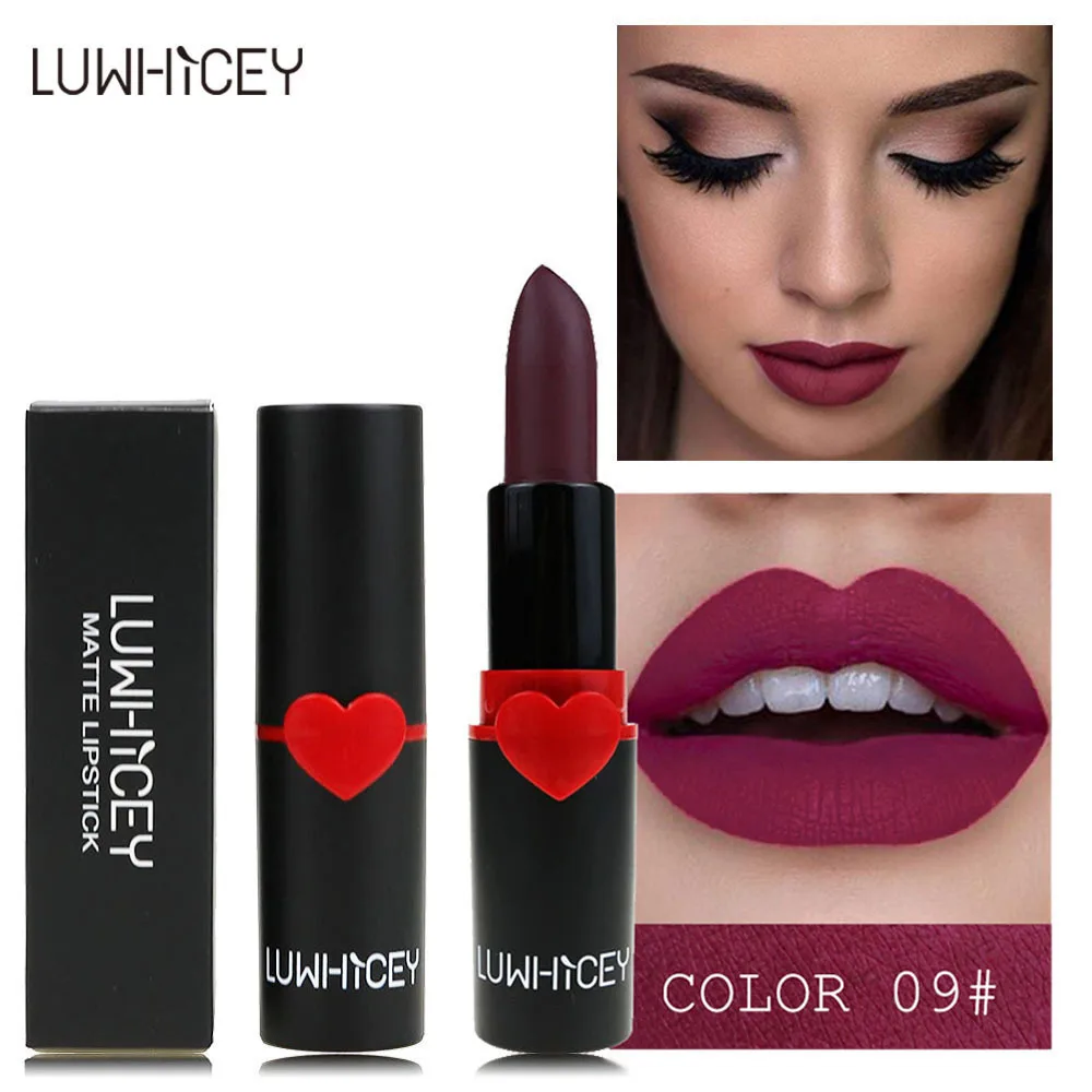 Бархатная матовая водостойкая помада бренда 10 цветов косметика для красоты губ