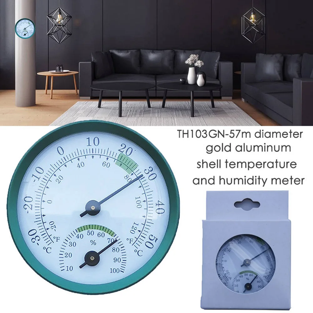Мини термометр гигрометр измеритель влажности механический высокое качество