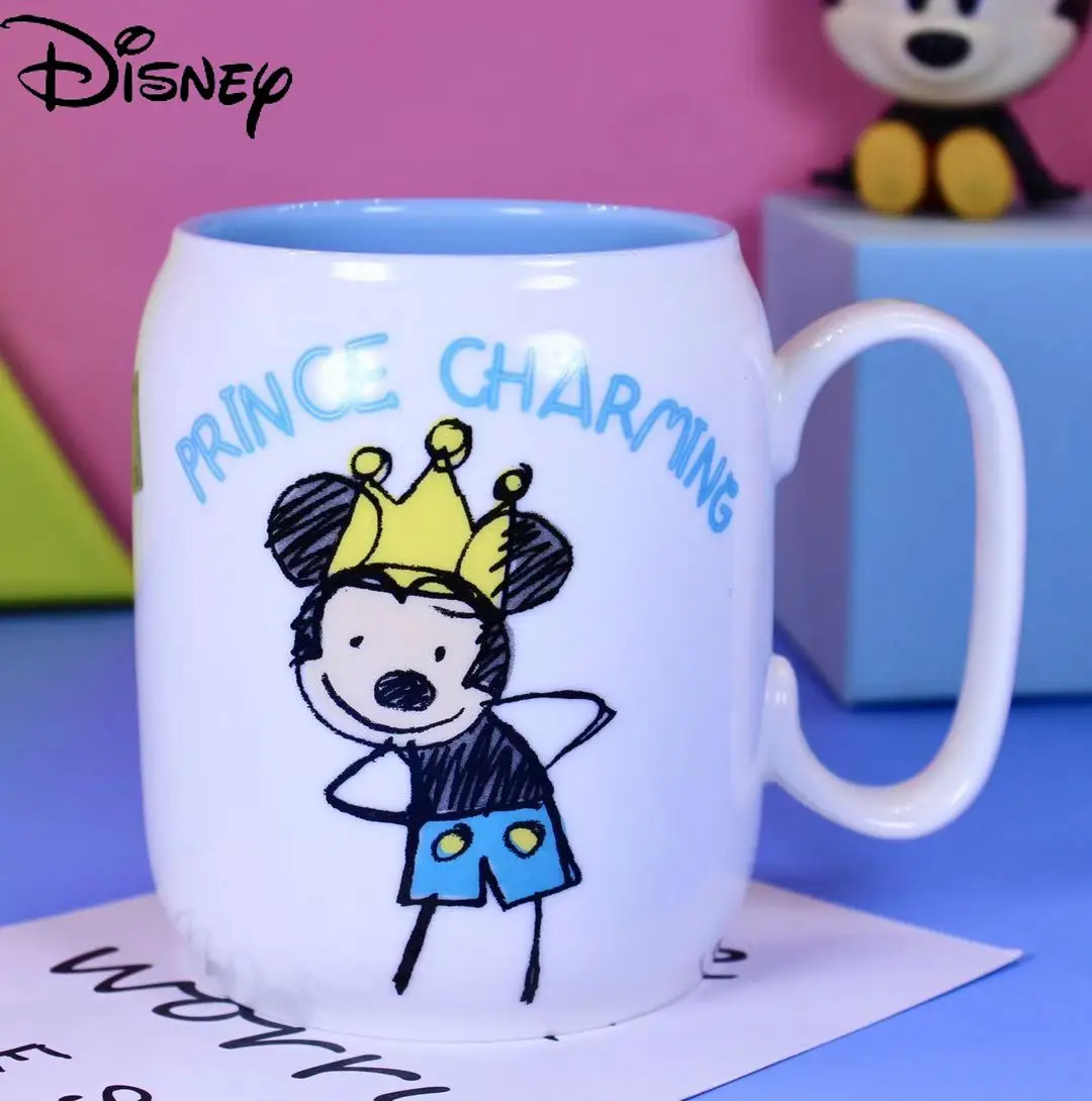 

Disney Minnie Mickey Cute Cup Creative Couple Cup Mug Coffee Cup Milk Ceramic Cup