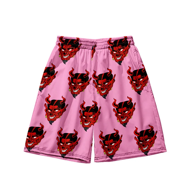 

Harajuku Shirt blusas Female ulzzang long sleeve women blouse spring autumn loose gothic Devil print blouses Harajuku Shorts Set