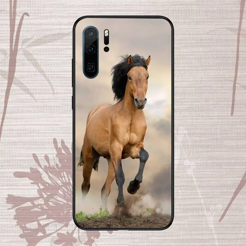 

Horse Animal Running cool Phone Case For Huawei P20 P30 P40 lite Pro P Smart 2019 Mate 10 20 Lite Pro Nova 5t